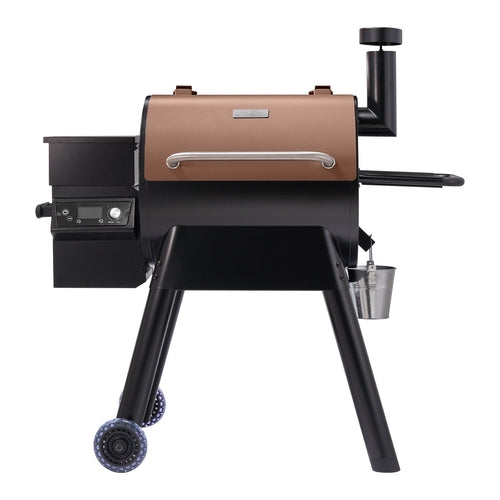 Wood Pellet Grill Smoker Outdoor Electric BBQ Grills 575 Sq.in Cook