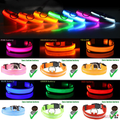 Collar LED Ajustable para Perros Luz Intermitente Brillante Seguridad para Mascotas