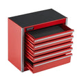 Metal Tool Box, 8.6-inch, Portable Metal Tool Box With 5 Drawers,