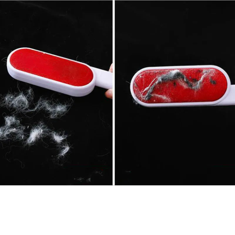 Double Sided Reusable Cleaning Brush Clothes Lint Removal Static Brush Home Coat Suit Brush Pet Hair Remover