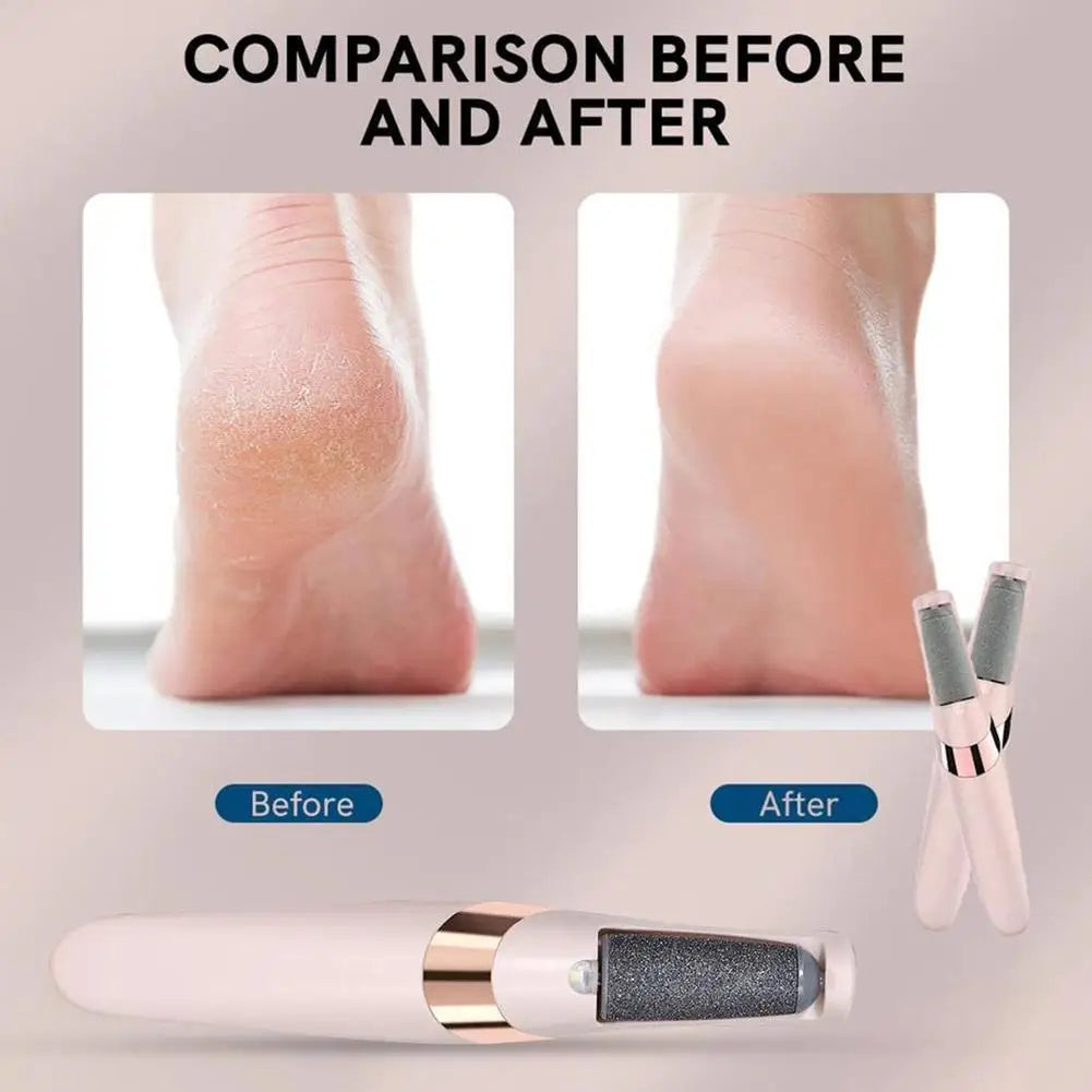 Electric Automatic Foot Scrubs Foot Skin Care Tools Dead Skin Remover Foot Calluses Removal Machine Foot Beautification Scrubs
