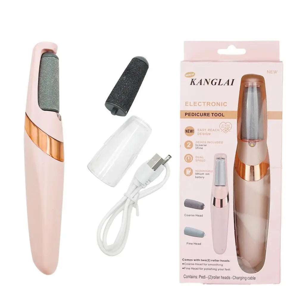 Electric Automatic Foot Scrubs Foot Skin Care Tools Dead Skin Remover Foot Calluses Removal Machine Foot Beautification Scrubs