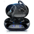 Auriculares deportivos TWS Bluetooth V5.0 con pantalla LED para iPhone Huawei
