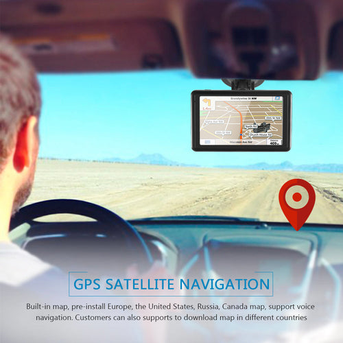5 Inch Touch Screen Car SAT GPS Navigation Device
